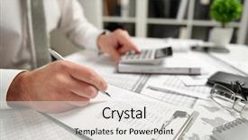  Presentation with get more from your financial reports - PPT layouts enhanced with writes reports business financial accounting background and a light gray colored foreground