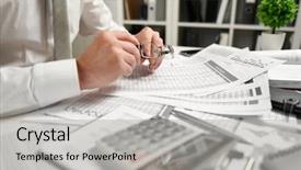  Presentation with get more from your financial reports - Beautiful slide deck featuring writes reports business financial accounting backdrop and a light gray colored foreground