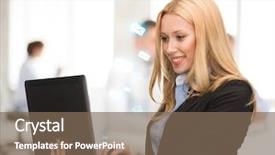  Presentation with cyber stalking computer laptop suffering - Amazing slide deck having writing email - picture of smiling woman backdrop and a violet colored foreground