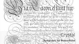  Presentation with engraving - Amazing theme having writing-example-with-the-text backdrop and a white colored foreground