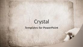  Presentation with old paper ink - Theme enhanced with writing hand with feather background and a lemonade colored foreground