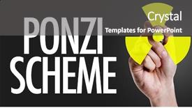  Presentation with writing the text human rights - PPT theme enhanced with writing the text ponzi scheme background and a dark gray colored foreground