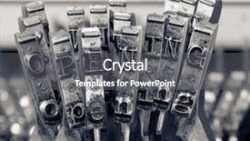  Presentation with key education - Slide set enhanced with writing with old typwriter key background and a gray colored foreground