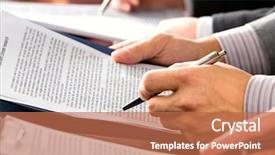  Presentation with potter hands making in clay - Audience pleasing PPT theme consisting of writing workshop - image of people s hands backdrop and a coral colored foreground