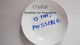  Presentation with possible - Cool new PPT layouts with written sentence - is this possible in a round plate backdrop and a light gray colored foreground