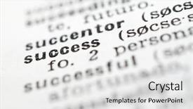  Presentation with dictionary - Audience pleasing PPT theme consisting of written word in a dictionary backdrop and a light gray colored foreground