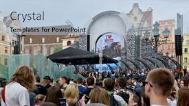  Presentation with festival music - 