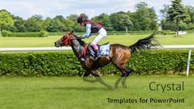  Presentation with race track - 