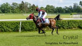  Presentation with race track - 