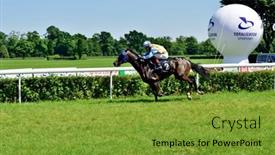  Presentation with president - Presentation theme with wroclaw-poland-juni-8-president background and a tawny brown colored foreground