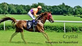  Presentation with president - Audience pleasing presentation theme consisting of wroclaw-poland-juni-8-president backdrop and a yellow colored foreground