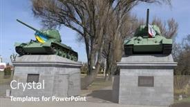  Presentation with solidarity - Slide deck enhanced with wroclaw-poland-march-20 background and a gray colored foreground