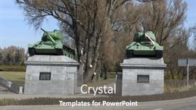  Presentation with solidarity - Beautiful slide deck featuring wroclaw-poland-march-20 backdrop and a gray colored foreground