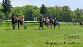  Presentation with race track - 