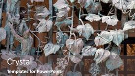  Presentation with iron deficiency - Theme with wrought-iron-grille-showing background and a tawny brown colored foreground