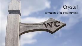  Presentation with old books on a wooden - Amazing presentation having ws - old wooden signpost over blue backdrop and a light blue colored foreground