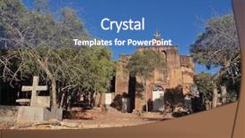  Presentation with ethiopia - Colorful slide set enhanced with hewan - rock-hewn church of wukro cherkos backdrop and a ocean colored foreground