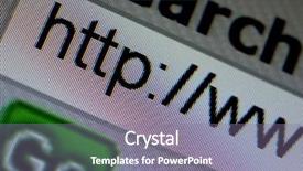  Presentation with web browser - Cool new slide set with www search - web browser backdrop and a gray colored foreground