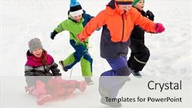  Presentation with childhood - Amazing PPT layouts having x game - childhood leisure and season concept backdrop and a light gray colored foreground