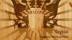  Presentation with vintage - Amazing PPT theme having x marks spot - vintage style made from my backdrop and a gold colored foreground