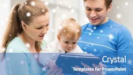  Presentation with baby christmas - Presentation theme enhanced with x men - family children christmas x-mas love background and a teal colored foreground