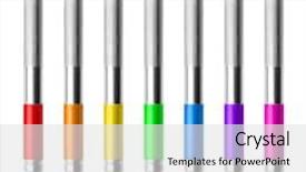  Presentation with set of sauces in white - Slides having xacto knife set isolated background and a light gray colored foreground