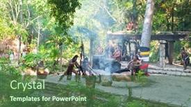  Presentation with ancient village - 