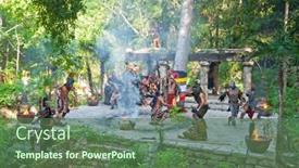  Presentation with ancient village - 