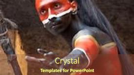  Presentation with ancient village - Slides having xcaret-mexico-july-19-pre background and a  colored foreground