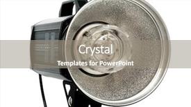  Presentation with powerful - Amazing presentation theme having xenon lamp - modern powerful photographic flash backdrop and a gray colored foreground