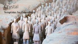  Presentation with terracotta army - 