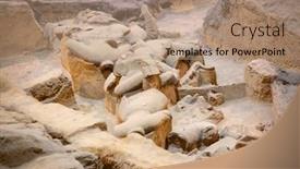  Presentation with terracotta army - Amazing presentation having xian-china-october-8-2017 backdrop and a coral colored foreground