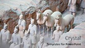  Presentation with terracotta army - 