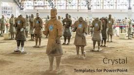  Presentation with terracotta army - 