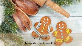  Presentation with gingerbread - 