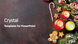  Presentation with christmas cars - Beautiful slides featuring xmas greeting card christmas background backdrop and a  colored foreground