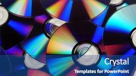  Presentation with rainbows - Amazing slides having xray film silver - compact disc rainbows backdrop and a ocean colored foreground