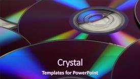  Presentation with rainbows - Colorful presentation enhanced with xray film silver - compact disc rainbows backdrop and a wine colored foreground