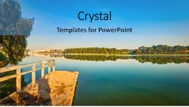  Presentation with solar system imaginary view - Beautiful slide set featuring xuan huong lake dalat vietnam backdrop and a light blue colored foreground