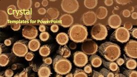  Presentation with fire siren - Amazing presentation theme having xylem - pile of chopped fire wood backdrop and a  colored foreground