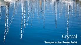  Presentation with active life - Colorful PPT theme enhanced with yacht-harbor-luxury-summer-cruise backdrop and a ocean colored foreground