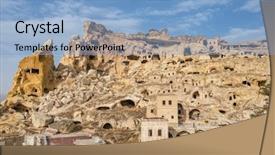  Presentation with cappadocia - Amazing theme having yahya saint john the baptist backdrop and a light blue colored foreground