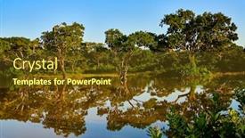  Presentation with sri lanka - Amazing presentation design having yala-national-park-landscape-southern backdrop and a tawny brown colored foreground