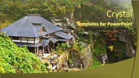  Presentation with worship - Colorful presentation enhanced with yamagata-japan-october-29-worship backdrop and a tawny brown colored foreground