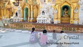  Presentation with buddha festival - 