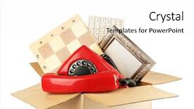  Presentation with unwanted pregnancy - Colorful theme enhanced with yard sale - box of unwanted stuff isolated backdrop and a white colored foreground