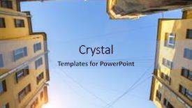  Presentation with architecture old - Amazing slide set having yard-well in the old architecture of st petersburg backdrop and a light blue colored foreground