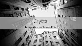  Presentation with well - Audience pleasing presentation theme consisting of yard-well-in-the-st backdrop and a light gray colored foreground