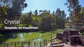  Presentation with israel - Slide deck enhanced with yardenit-israel-the-exit background and a tawny brown colored foreground