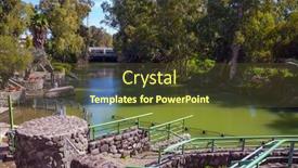  Presentation with winter river - Amazing presentation design having yardenit-israel-the-place backdrop and a tawny brown colored foreground